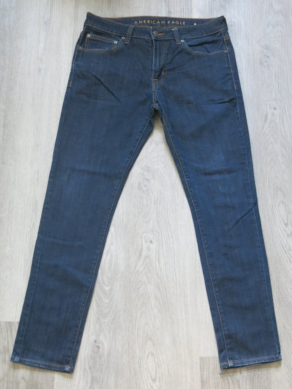 American Eagle Outfitter Flex Cotton Blend Straight Leg Denim Jeans - Size 34